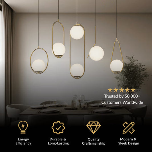 Jewels & Pearls Nordic Pendant Light