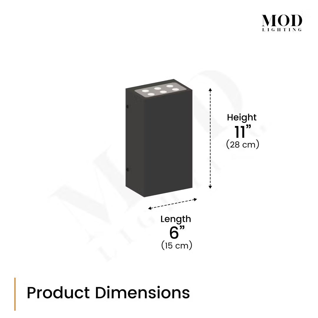 Harlow Waterproof LED Wall Light