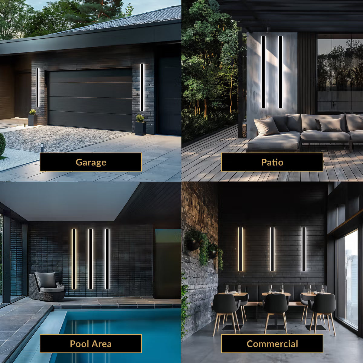 Haylen Waterproof LED Wall Light