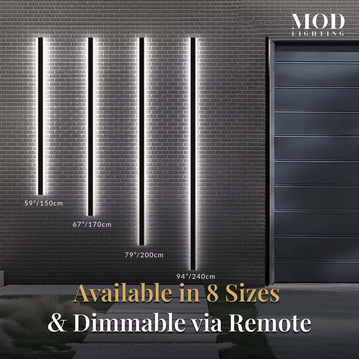 Haylen Waterproof LED Wall Light