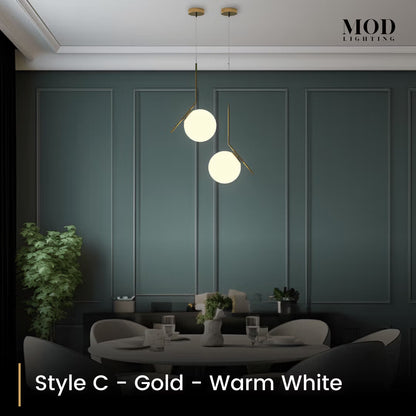 Jewels & Pearls Nordic Pendant Light