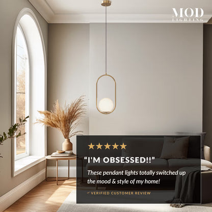 Jewels & Pearls Nordic Pendant Light